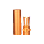 Worker Mod ACC Suppressor ＆ Ghost Flash Hider Tube Decorate Cap for Nerf Blaster Color Orange