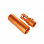 Worker Mod ACC Suppressor ＆ Ghost Flash Hider Tube Decorate Cap for Nerf Blaster Color Orange - Image 3
